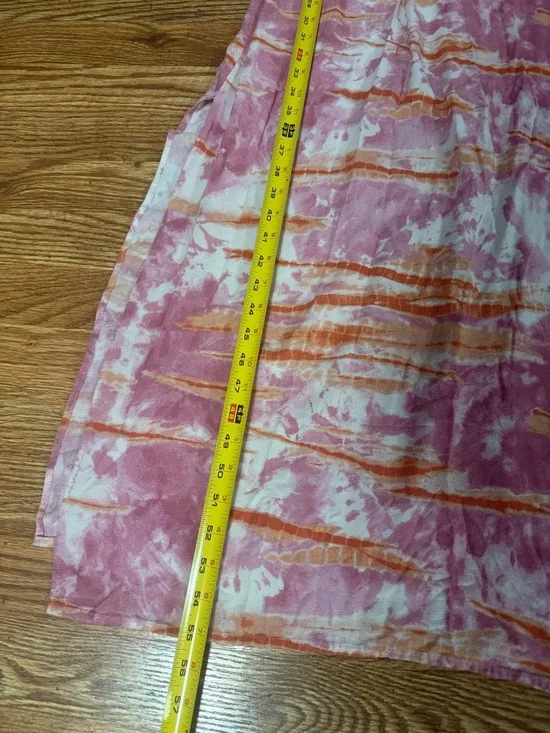 Knox Rose Smocked Waist Maxi Dress Size Medium - Picture 5 of 13